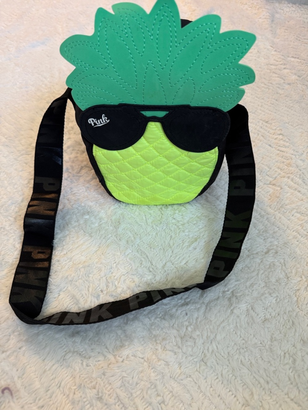 VS PINK | Pineapple 4-can cooler tote